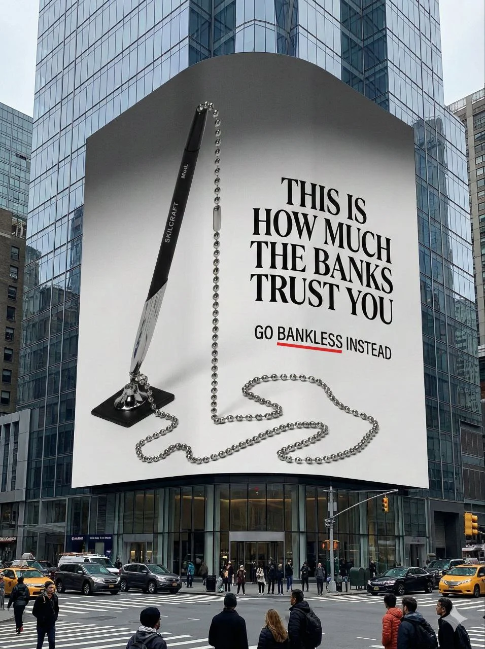 Bankless Viral Billboard